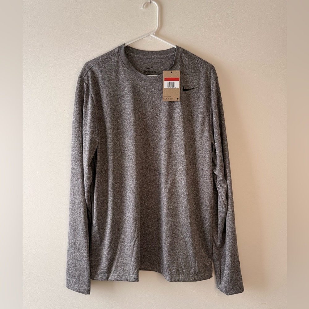 Nike Gray Long Sleeve Shirt